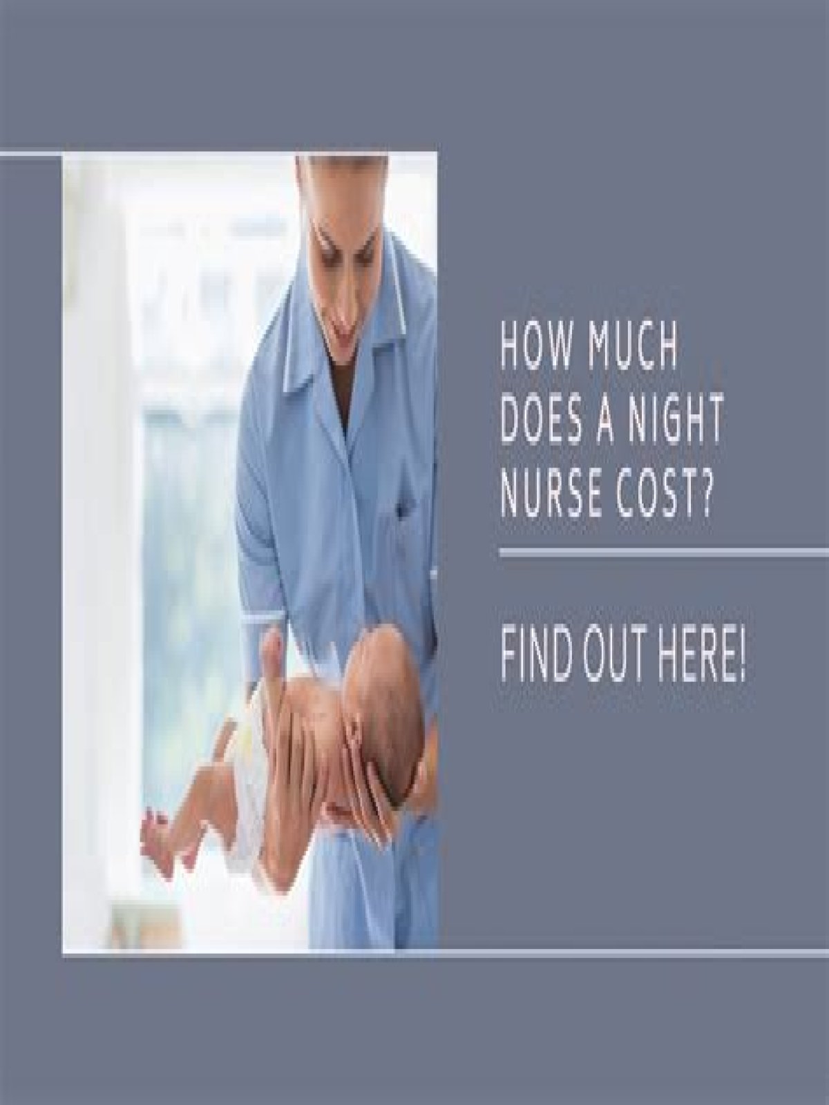 How much does a baby Night Nurse cost in NJ?