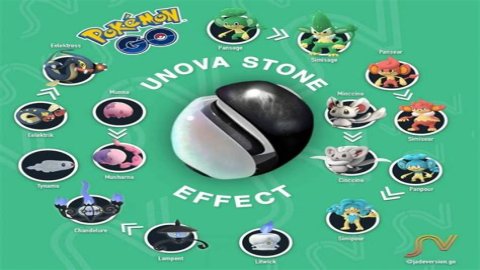 How to get unova stone pokemon go