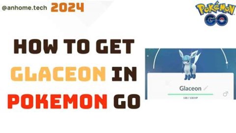 Pokemon go how to get glaceon