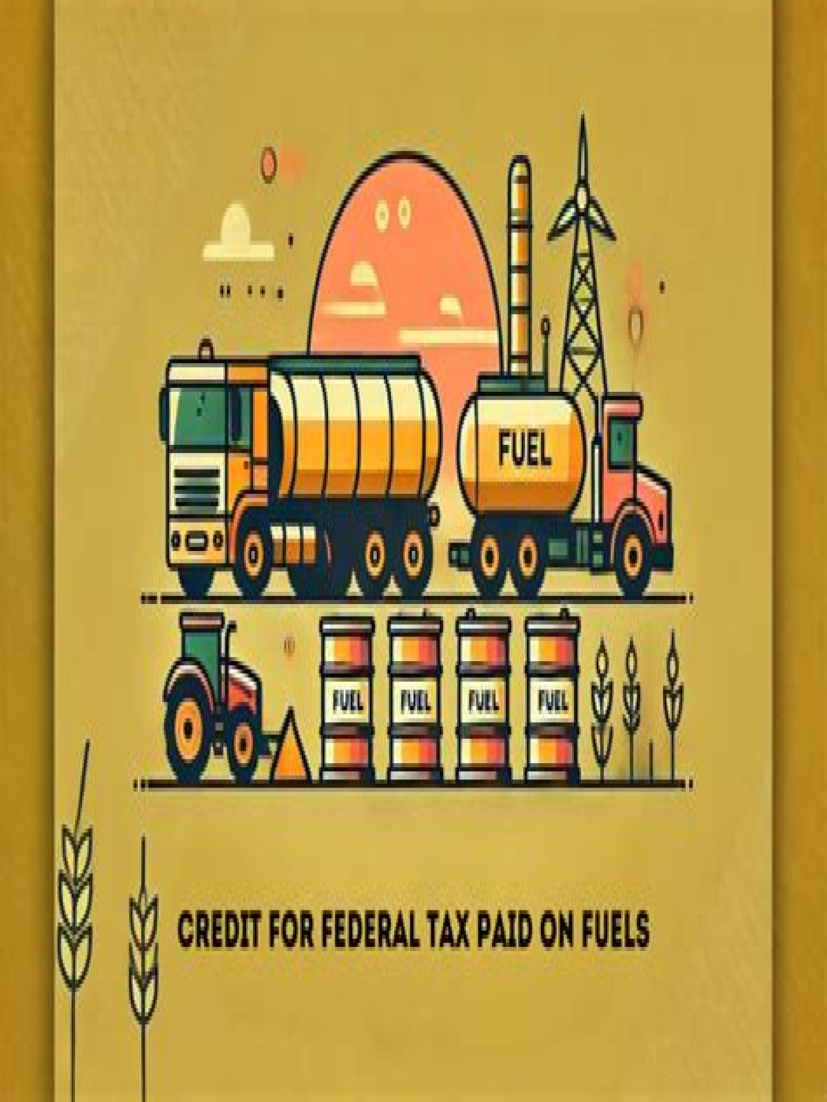What is the federal fuel tax credit?